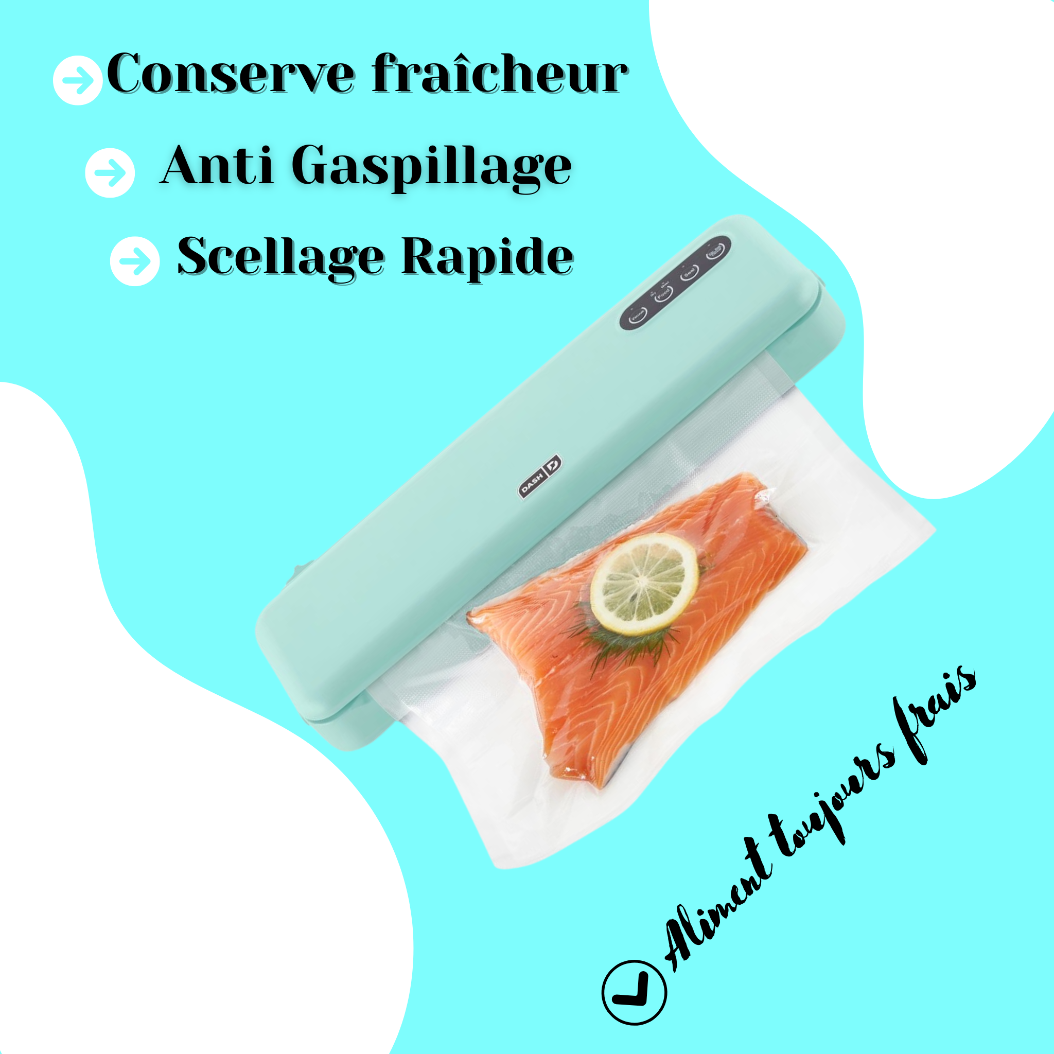 Conservia ™ machine de scellage automatique