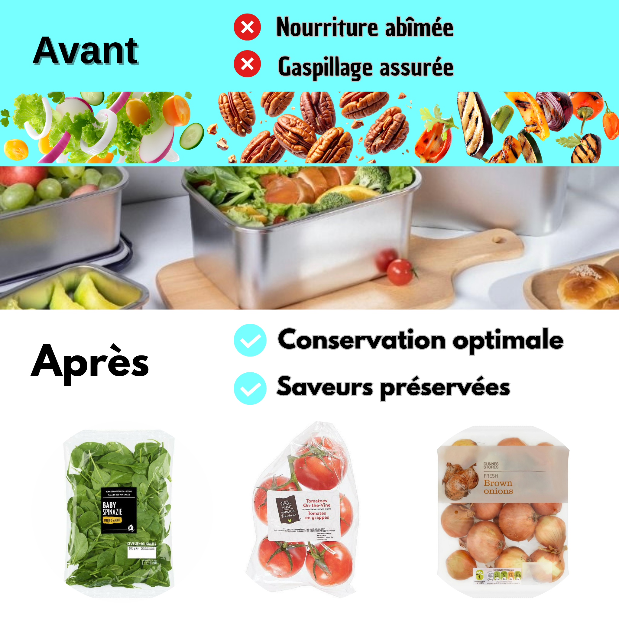 Conservia ™ machine de scellage automatique